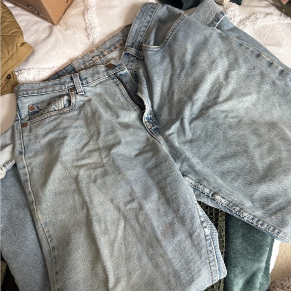 Vintage Levi's 560 Classic Light Blue Straight Jeans - Picture 3 of 5